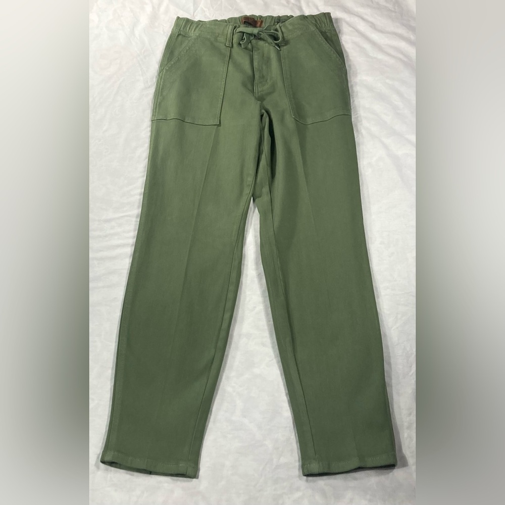 Judy Blue Sage Green Straight Leg Pants